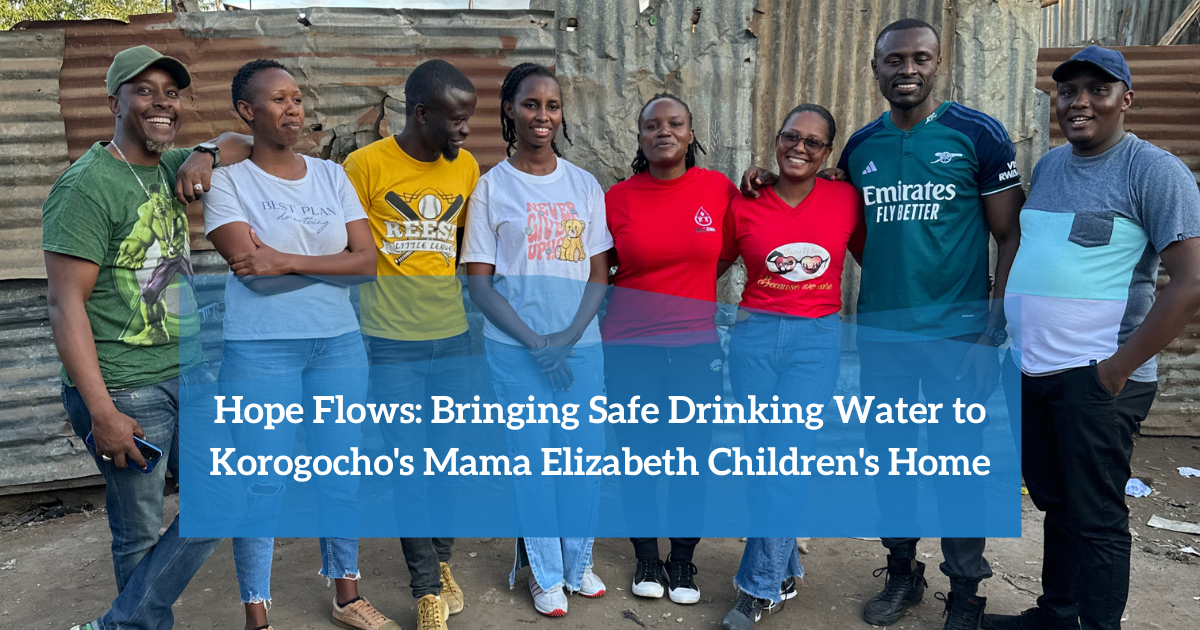 Hope Flows: Bringing Safe Drinking Water to Korogocho's Mama Elizabeth Children's Home